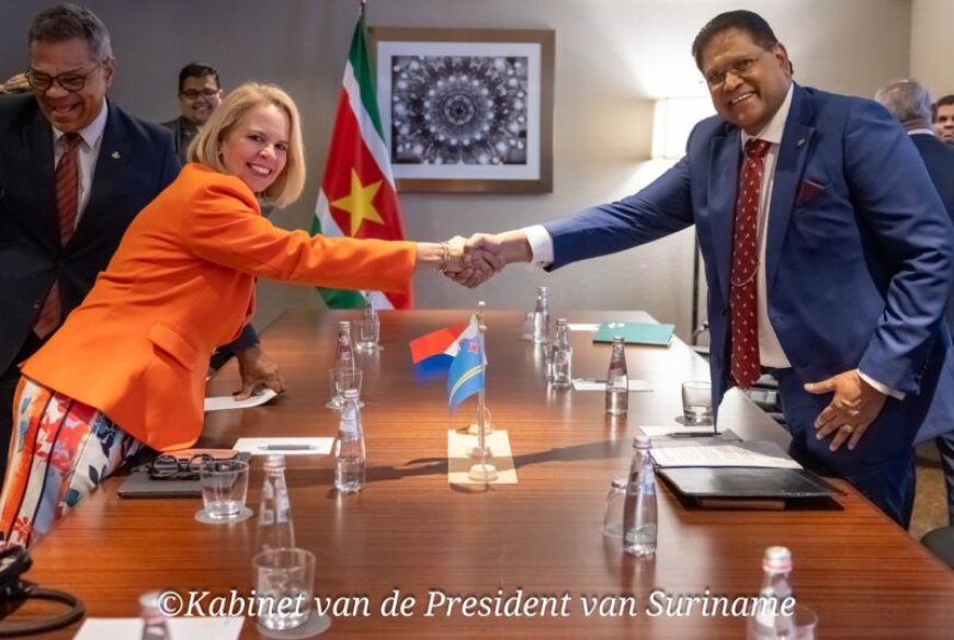 Suriname Aruba en St. Maarten bespreken samenwerking in New York