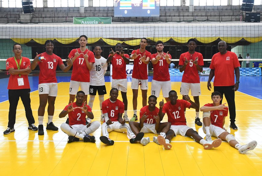 Geen individuele prijzen voor Surinaamse volleyballers