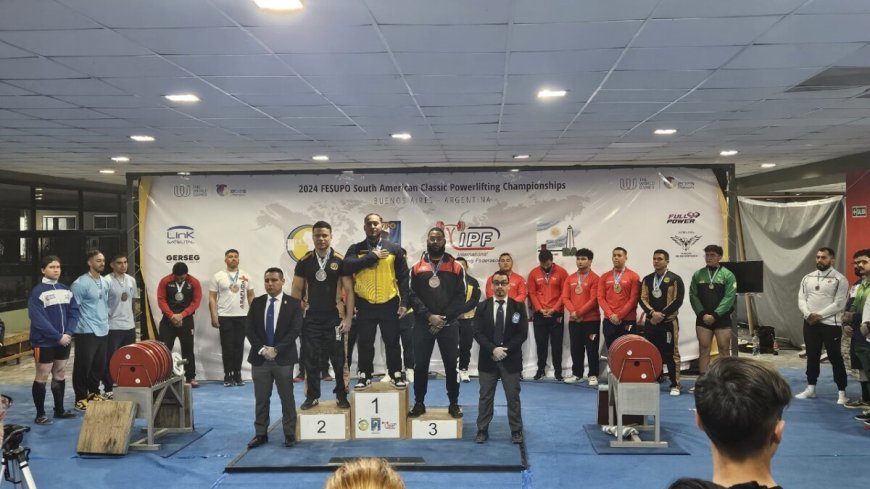 Suriname Twee Medailles Rijker bij Zuid-Amerikaanse Kampioenschappen Powerlifting**