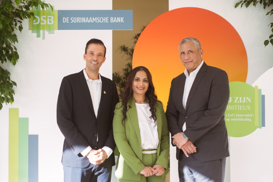 Nieuwe samenstelling directieteam De Surinaamsche Bank