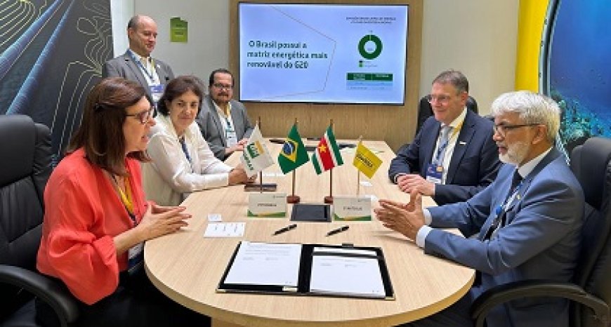 Staatsolie en Petrobras ondertekenen samenwerkingsovereenkomst