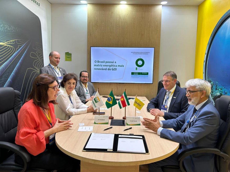 Staatsolie en Petrobras sluiten MoU voor duurzame toekomst