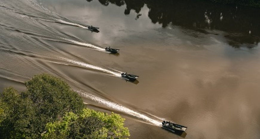 Nederlandse militairen trainen in de Surinaamse jungle