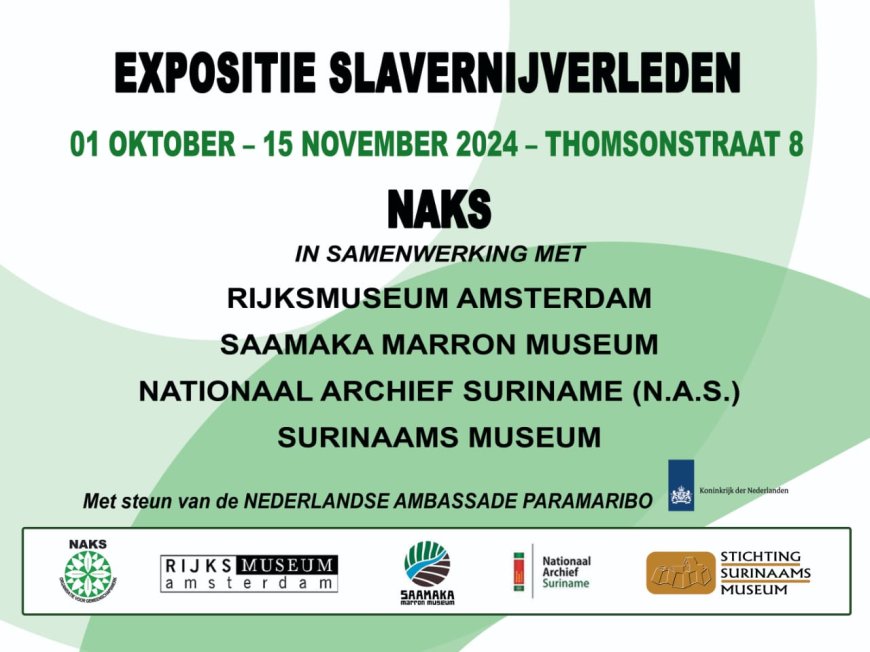 NAKS lanceert  ‘Postertentoonstelling over het Slavernijverleden’