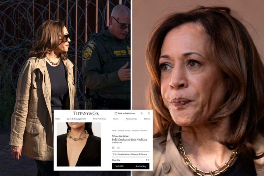 Kamala Harris Bekritiseerd vanwege $ 62.000 Ketting tijdens Bezoek aan Zuidelijke Grens**