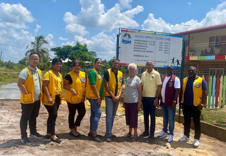 Lions Club Paramaribo West ondersteunt weeshuizen met warme maaltijden