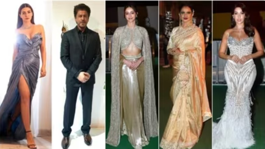 IIFA 2024: Van Kriti Sanon, Shah Rukh Khan, Ananya Panday, Rekha tot Nora Fatehi, best gekled