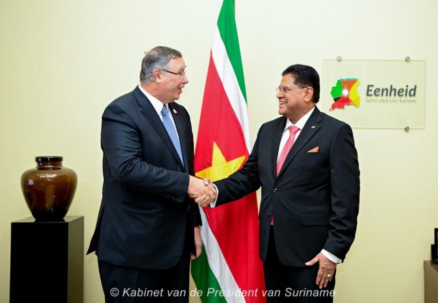 Regering Suriname bekrachtigt historisch investeringstraject in Surinaamse offshore olieprodu