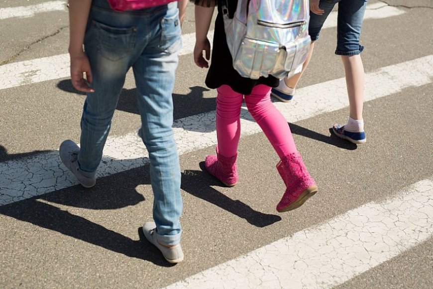 Kinderen op de schoolroute veilig terug naar huis