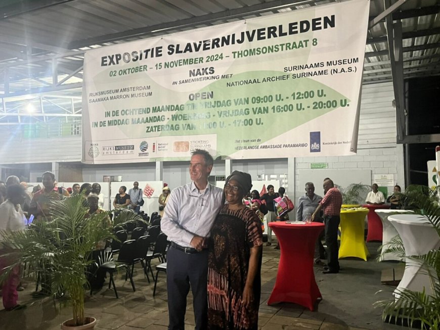 Tentoonstelling Slavernijverleden Geopend bij NAKS Suriname