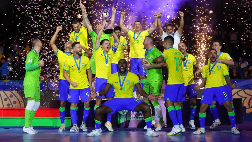 Brazilië kroont zich tot wereldkampioen futsal