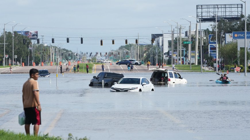 Catastrofe in Florida door orkaan Milton blijft uit, maar overstromingsgevaar blijft