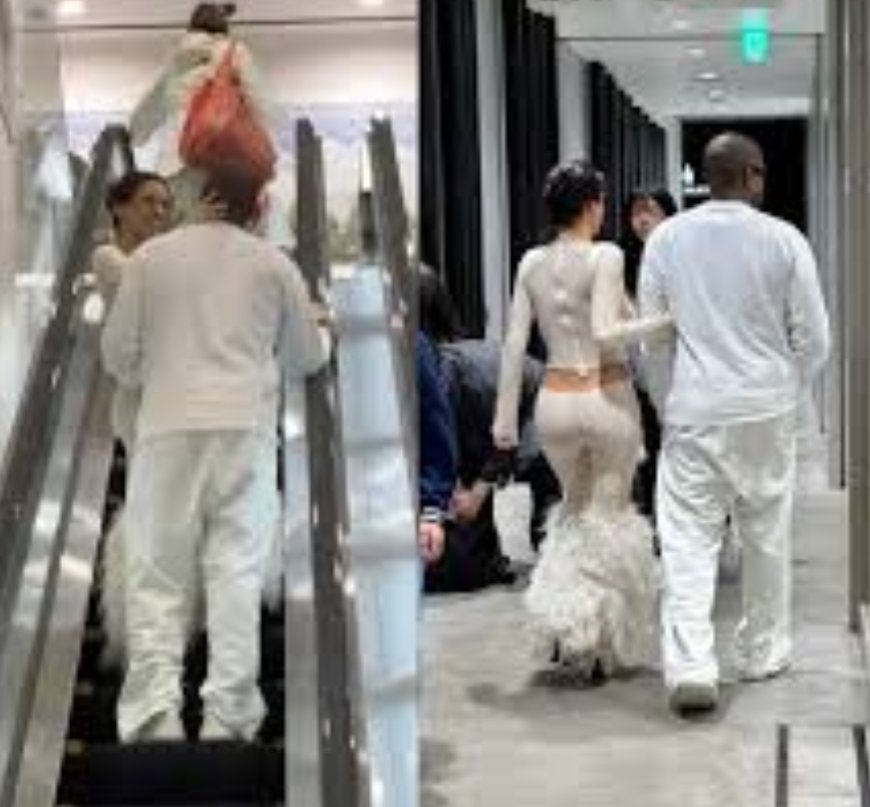 Kanye West en Bianca Censori ontkrachten scheidingsgeruchten met tedere foto’s in Tokio