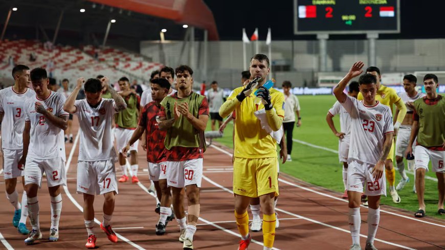 Indonesië woest na veel blessuretijd en late tegengoal