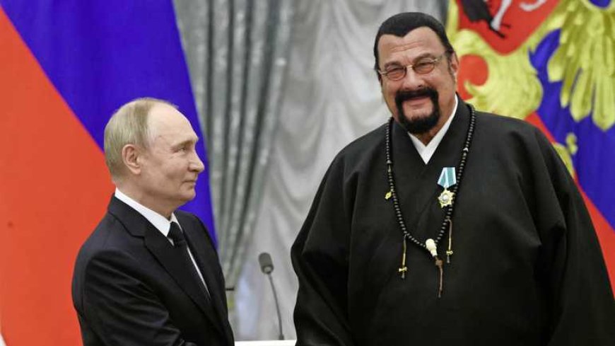 Steven Seagal: “Bereid mijn leven te geven voor Vladimir Poetin”