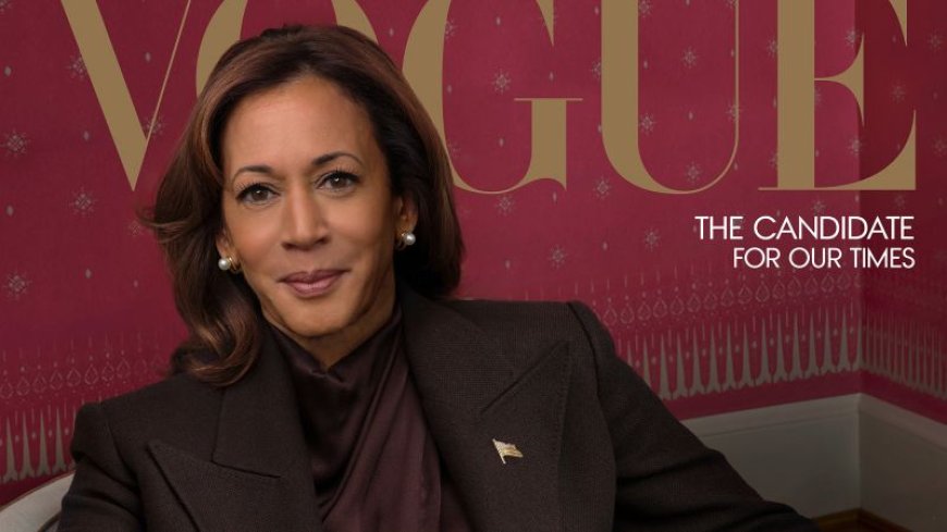 Kamala Harris weer op cover van Vogue