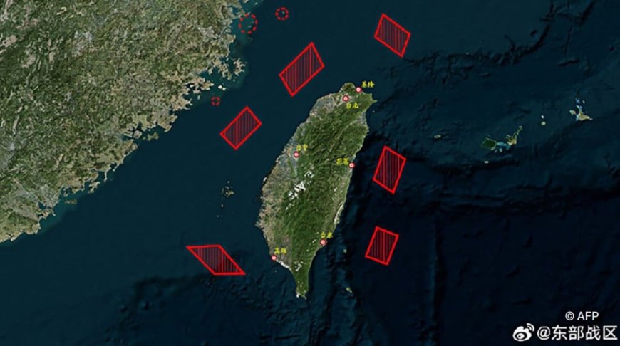 Taiwan omringd door militaire oefeningen China – VS: “Gevaar van escalatie”