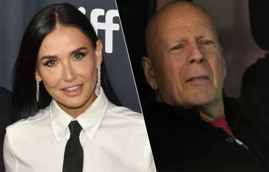 Demi Moore geeft update over gezondheid Bruce Willis: “Belangrijk om in het moment te leven”