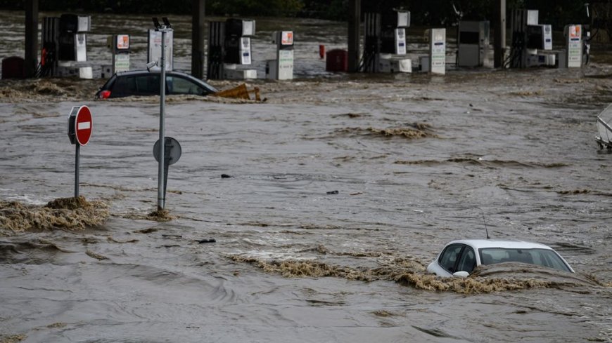 Code rood in zuiden Frankrijk door hevige regenval