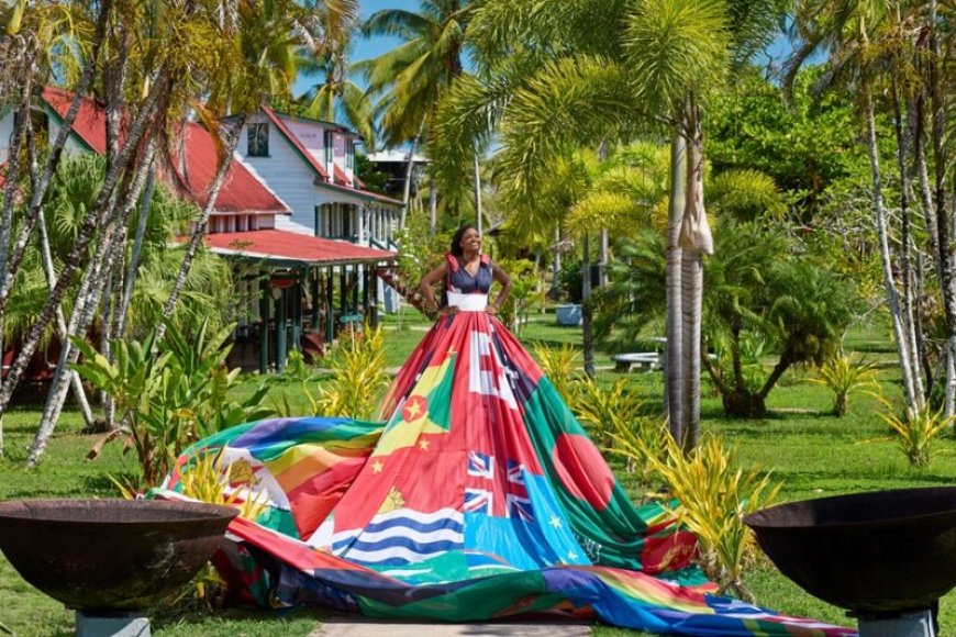 Amsterdam Rainbow Dress ‘strijkt’ neer in Suriname