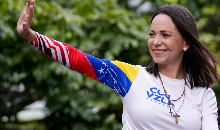 María Corina Machado ontkent beweringen van Maduro dat ze uit Venezuela is ‘gevlucht’