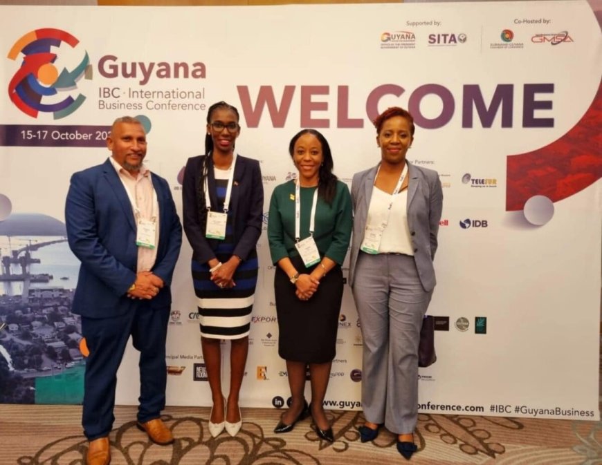 Surinaamse bedrijven namen deel aan international business conferentie Guyana 