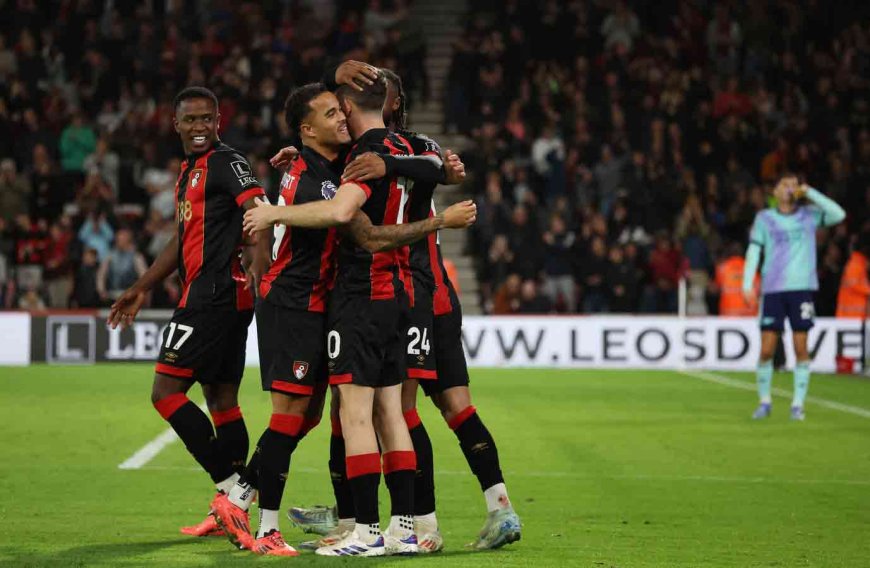 Bournemouth doet tiental Arsenal pijn in Engelse titelrace