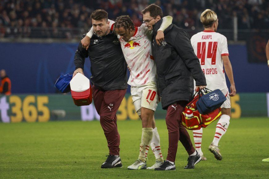 Zorgen bij Leipzig om blessure Simons