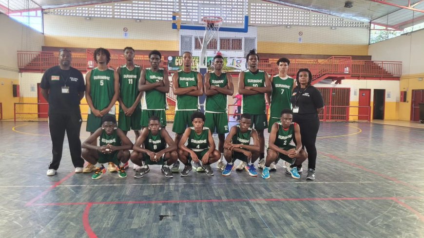 Surinaamse jongens domineren in eerste IGS-basketbalwedstrijd