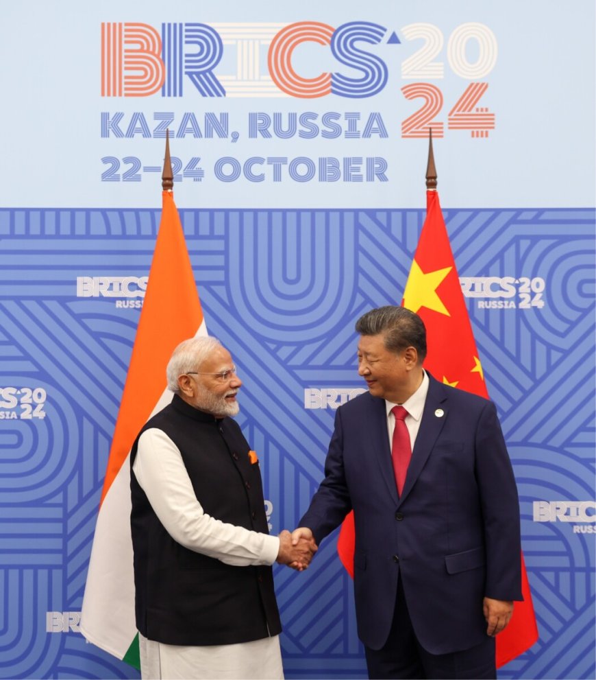 Indiase premier Modi en president Xi van China ontmoeten elkaar na grensakkoord tussen beide 