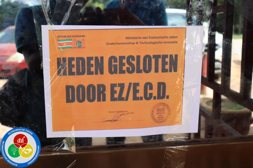 Supermarkten te Para gesloten door ECD na controle 