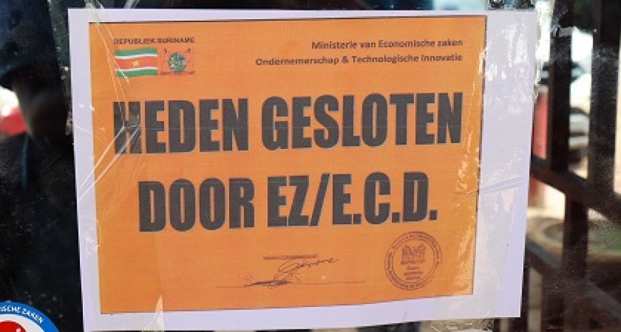 Supermarkten Para gesloten door ECD na klachten van burgers