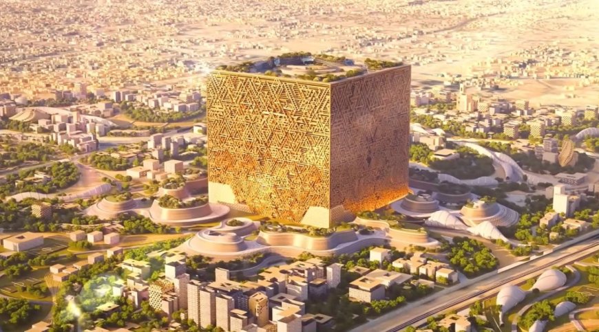 In Saoedische hoofdstad Riyad is eerste steen gelegd voor grootste gebouw ter wereld, Mukaab