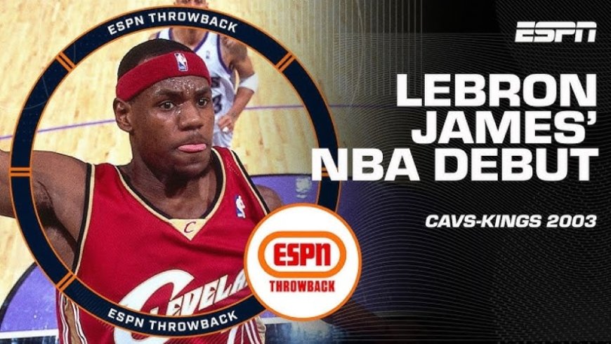 Weetje van de dag – Vandaag in 2003: LeBron James debuteert in de NBA