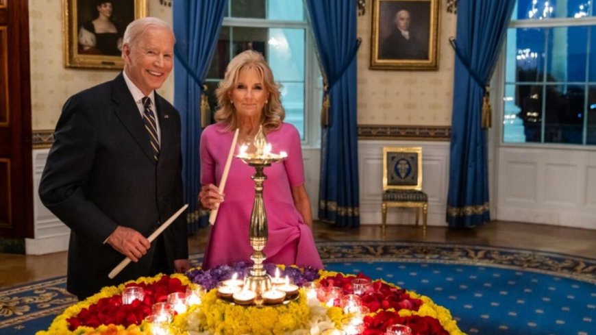 ‘Diwali nu openlijk en trots gevierd’: Amerikaanse president Joe Biden steekt diya aan in het