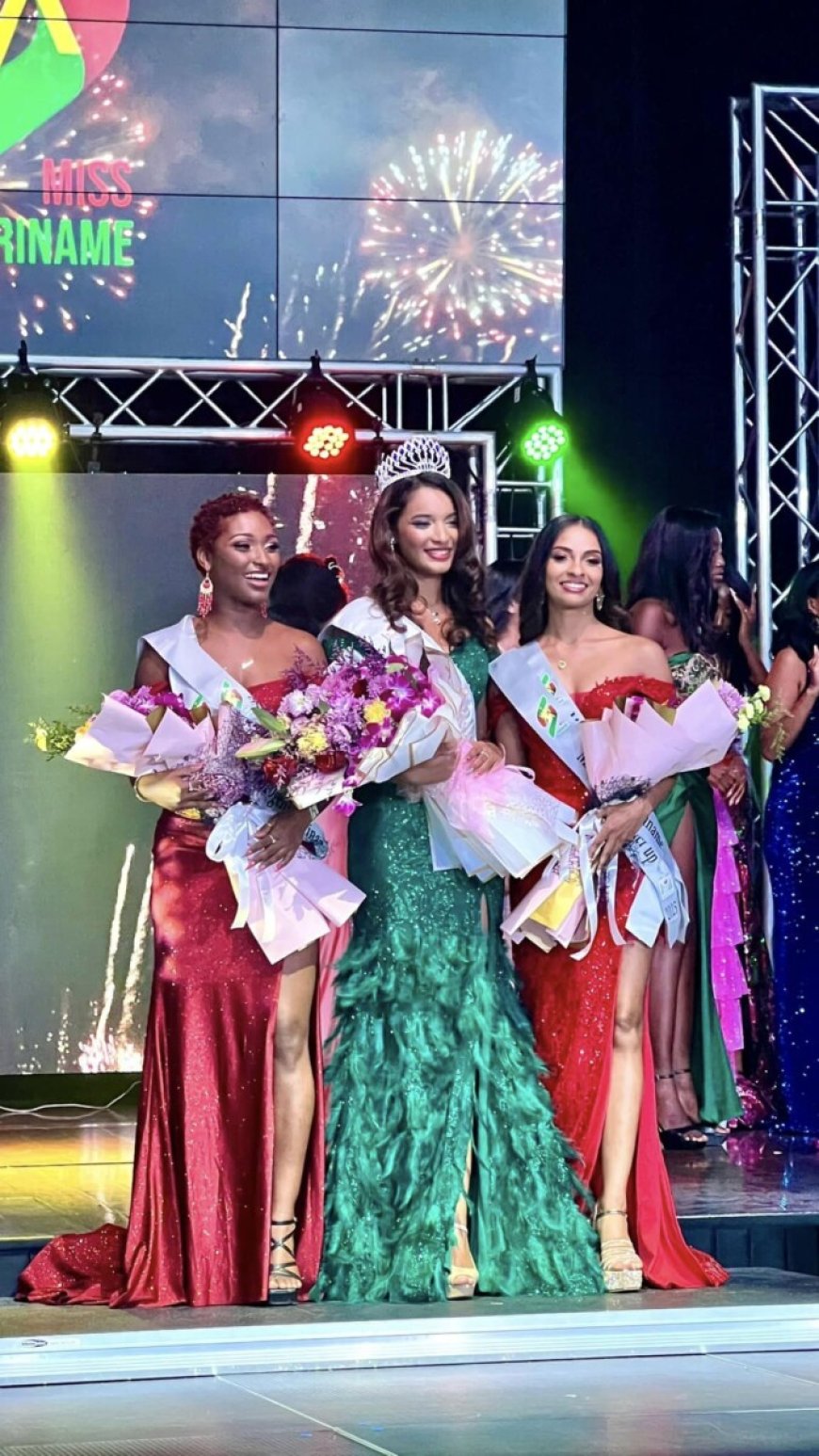 Chiara Wijntuin Gekroond tot Miss Suriname 2025.