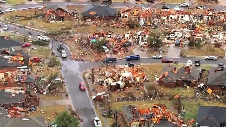 Tornado’s trekken spoor van vernieling door Oklahoma