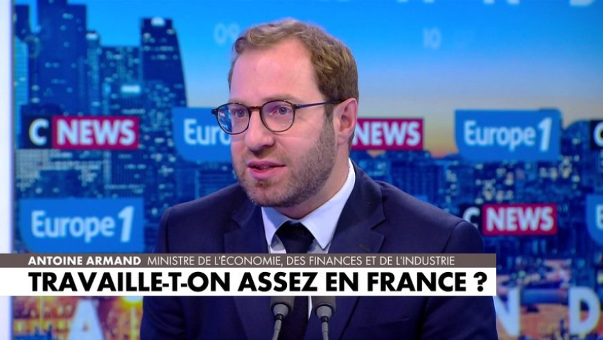 Franse Economie-minister: “Men  moet meer gaan werken om economische groei land te stimuleren