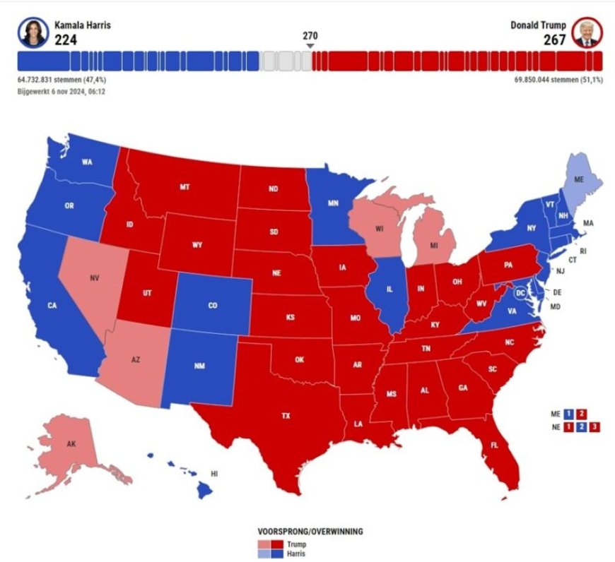 Regering feliciteert president-elect Trump en Amerikaans volk