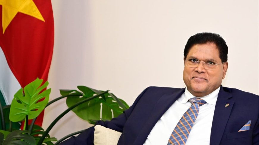 President Santokhi: Suriname kan zich voorbereiden op positieve beoordeling IMF