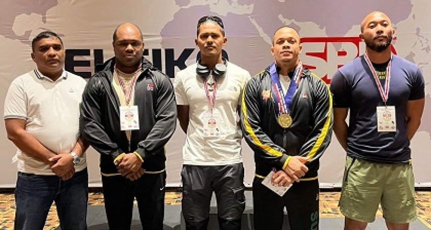 Kariodimedjo haalt goud en zilver op Pan-Amerikaanse Bench Press Kampioenschappen