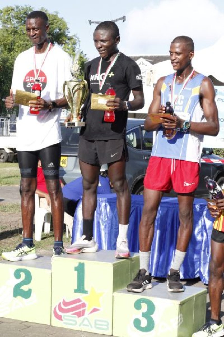 Pomba wint Powerade 10K Road Race