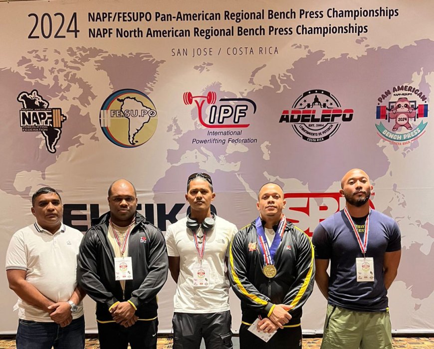 Suriname boekt succes bij Pan-Amerikaanse Bench Press Kampioenschappen