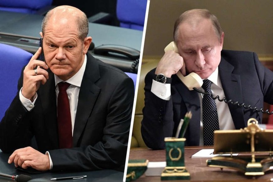 De Duitse bondskanselier Olaf Scholz noemde zijn telefoongesprek met de Russische president V