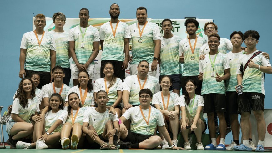 Badmintonners winnen goud, zilver en brons tijdens Suriname International