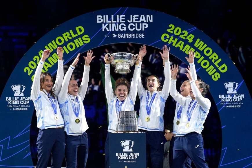 Italiaanse tennissters winnen Billie Jean King Cup