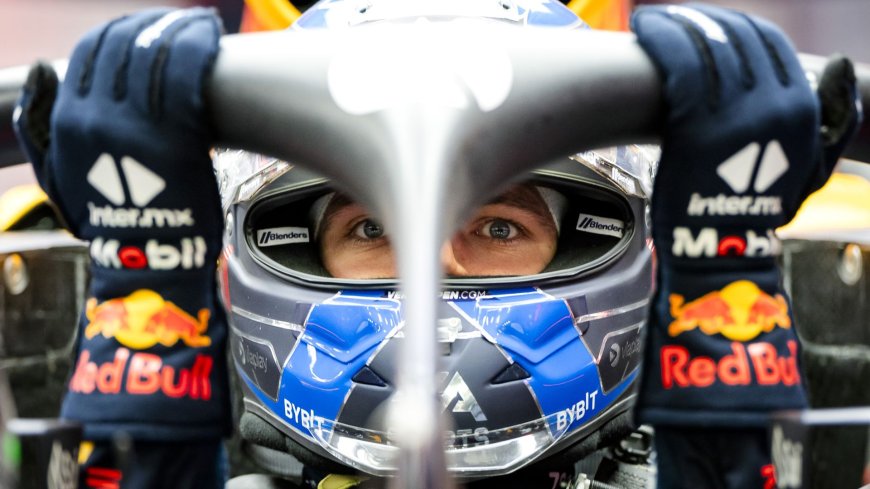 Valse start voor Verstappen in Las Vegas