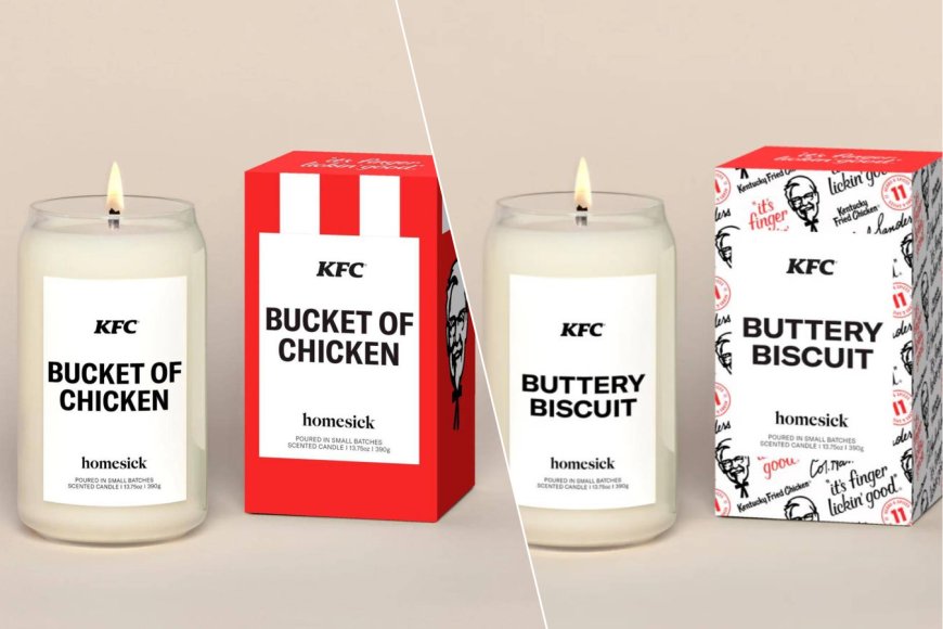 KFC lanceert kaarsen met geur van… gefrituurde kip