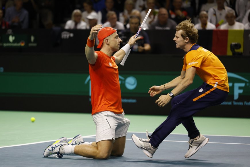 Nederland bereikt voor eerste keer in 104-jarige historie finale Davis Cup Finals