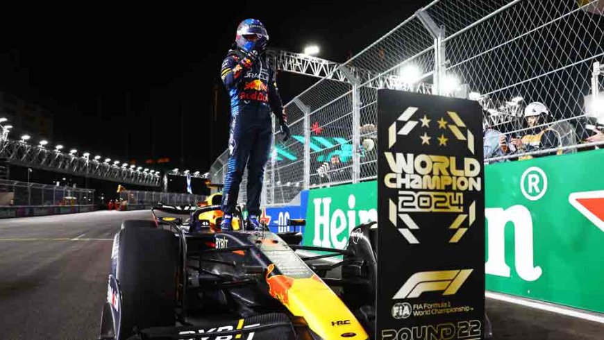 Verstappen pakt vierde titel